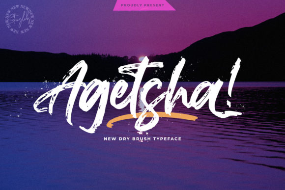 Agethsa: A Gentle Script Font for Handmade Creations