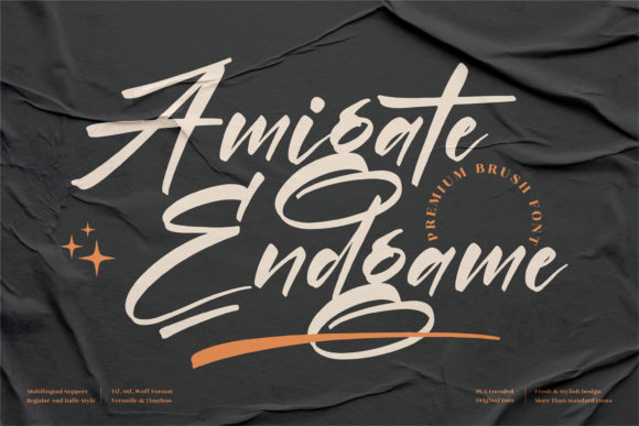 Amigate Endgame: A Font That Elevates Brand Identity