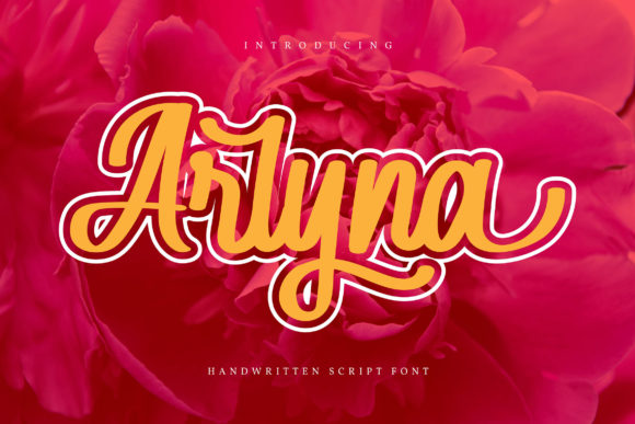 Arlyna: A Handwritten Font for Modern Web Design