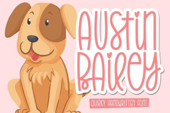 Austin Bailey: A Handwritten Font for Creative Makers