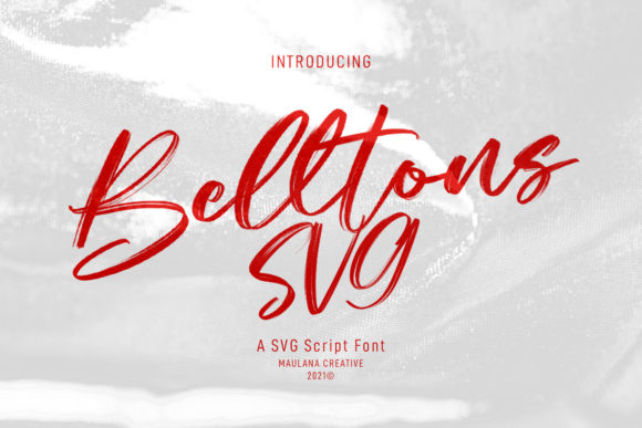 Belltons: A Handwritten Font for Creative Makers