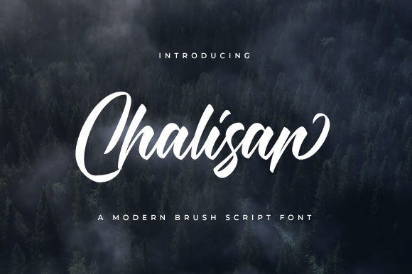 Chalisan: A Script Font for Modern Branding