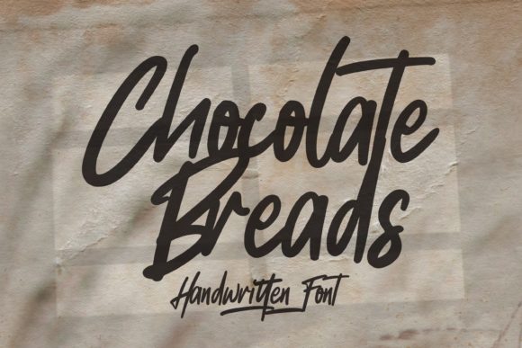 Chocolate Breads: A Playful Script Font for Editorial Design