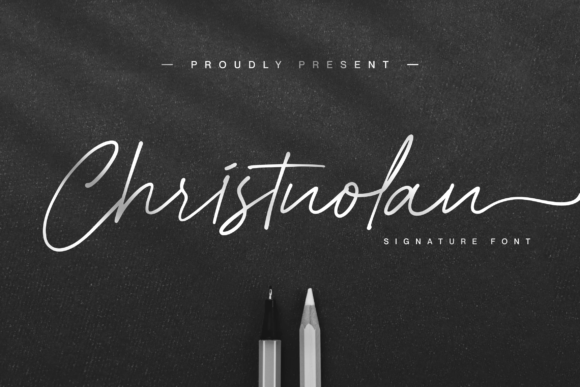 Christnolan: A Refined Script Font for Branding Projects