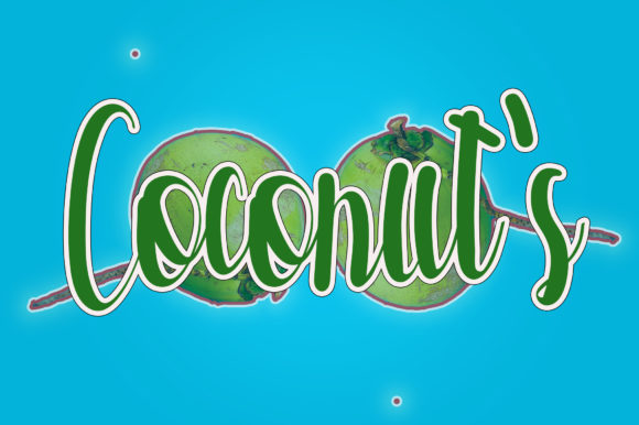 Coconuts Script Font Review for Real Projects