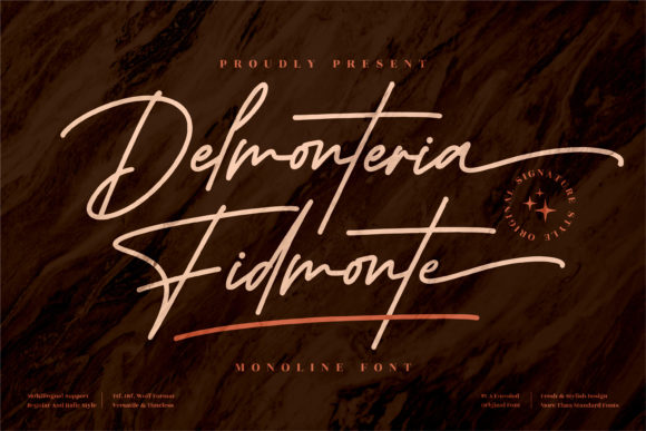 Delmonteria Fidmonte for Web Design