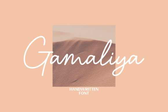 Gamaliya Script Font for Web Design