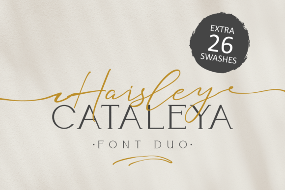 Haisley Cataleya: A Font That Elevates Branding