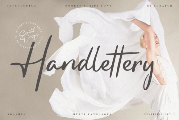 Handlettery: A Delicate Script Font for Modern Campaigns