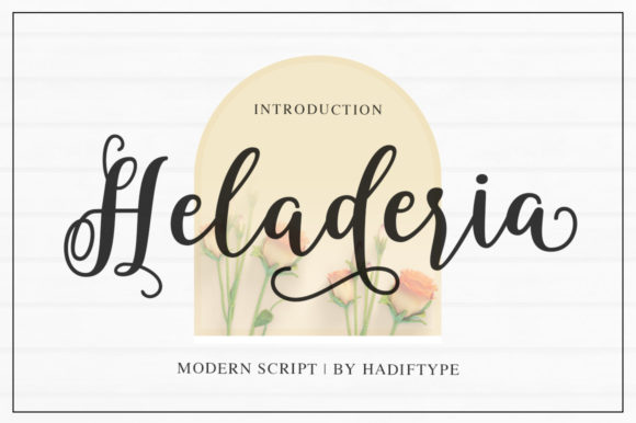 Heladeria: A Script Font for Creative Projects