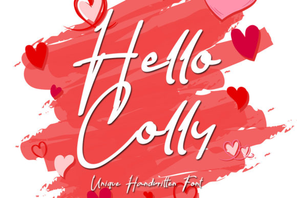 Hello Colly – A Handwritten Font for Authentic Branding
