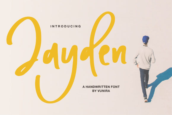 Jayden: A Script Font for Thoughtful Typography