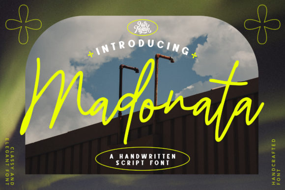 Madonata: A Handwritten Font That Elevates Digital Design
