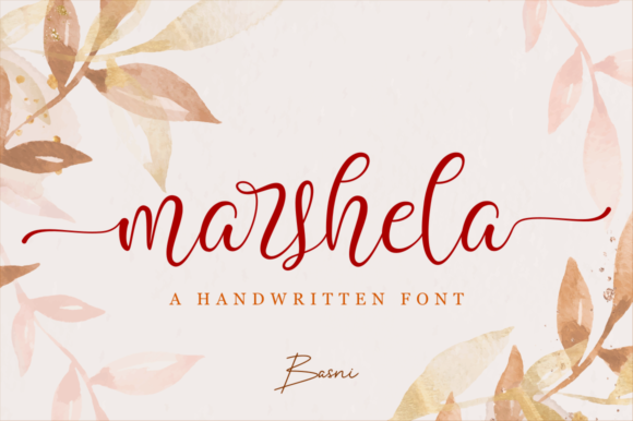 Marshela: A Handwritten Font for Modern Brand Campaigns