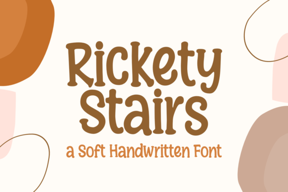Rickety Stairs: A Handwritten Font for Editorial Charm