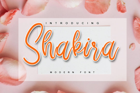 Shakira Font for Professional Branding and Design