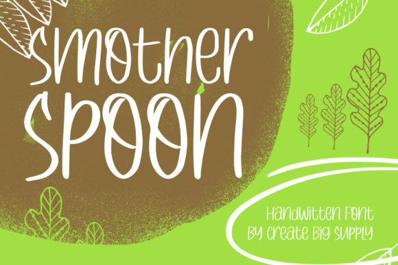 Smother Spoon: A Handwritten Font for Modern Web Design