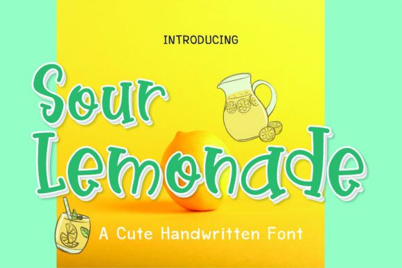 Sour Lemonade Font for Business Branding