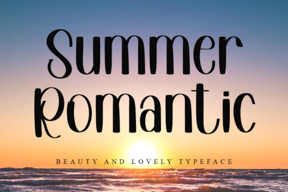 Summer Romantic: A Script Font for Digital Branding