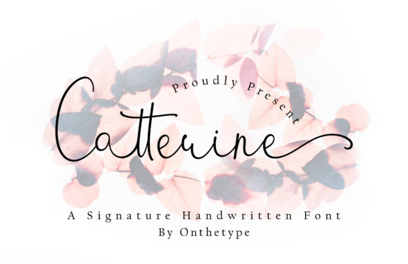Testing Catterine: A Handwritten Font for Modern Web Design