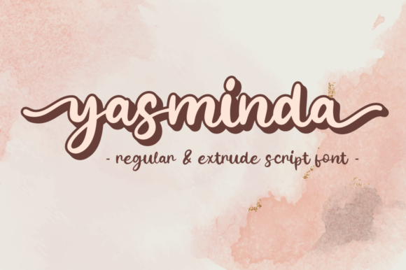Yasminda: A Refined Script Font for Digital Marketing